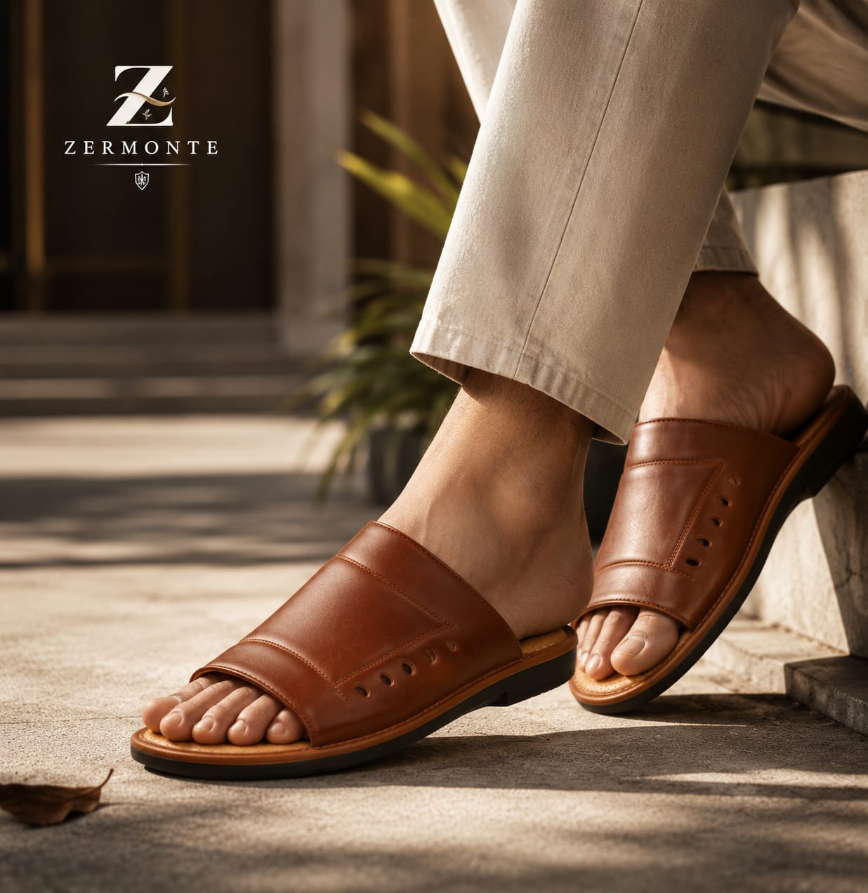 Men's Leather Slippers | Original Handmade Peshawari Style